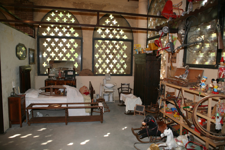 Museo, camera da letto contadina Museum of Art and Rural Traditions of Olevano di Lomellina