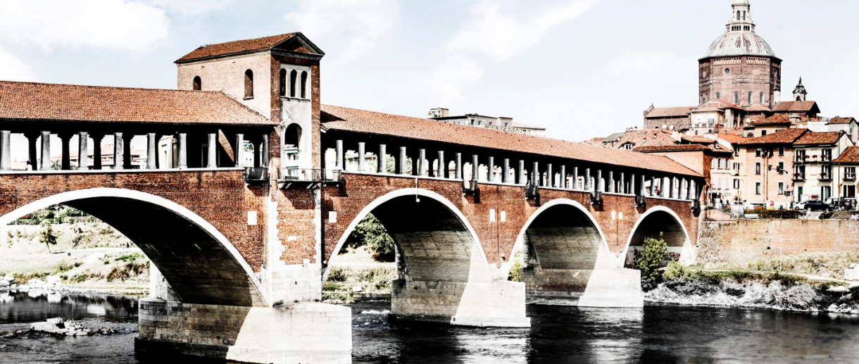 Ponte Coperto, Pavia