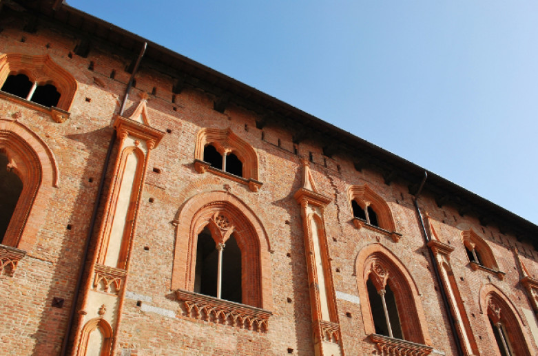 Sforza Castle in Vigevano