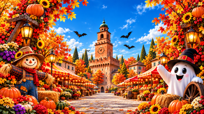 Il Villaggio di Halloween a Vigevano