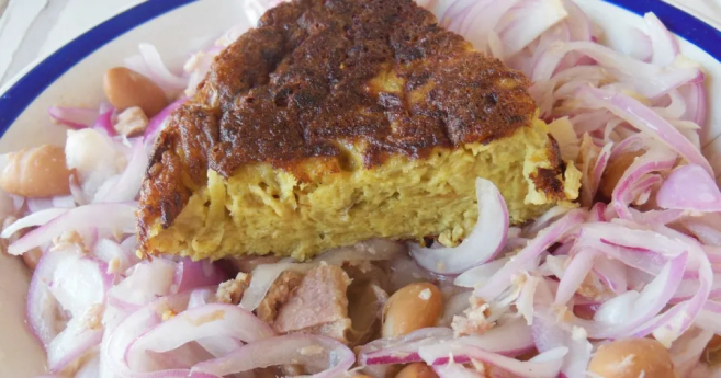 FRITTATA DI CIPOLLE ROSSE DI BREME