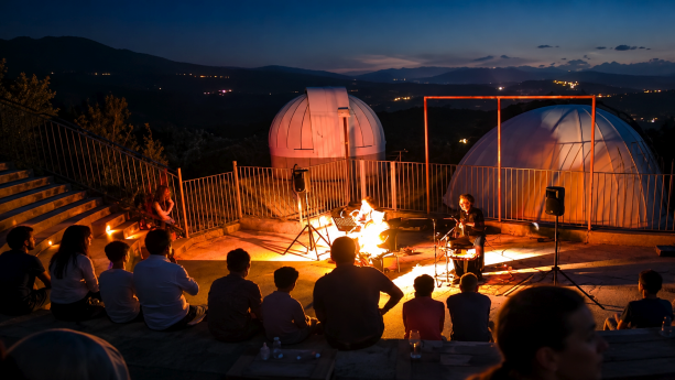 Musica e racconti sotto le stelle all’Osservatorio Astronomico di Cà del Monte a Cecima