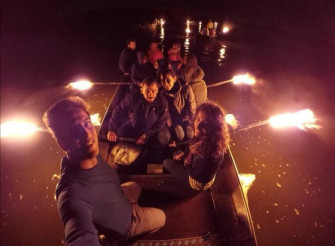 Fiaccolata sul Grande Fiume a Chignolo Po