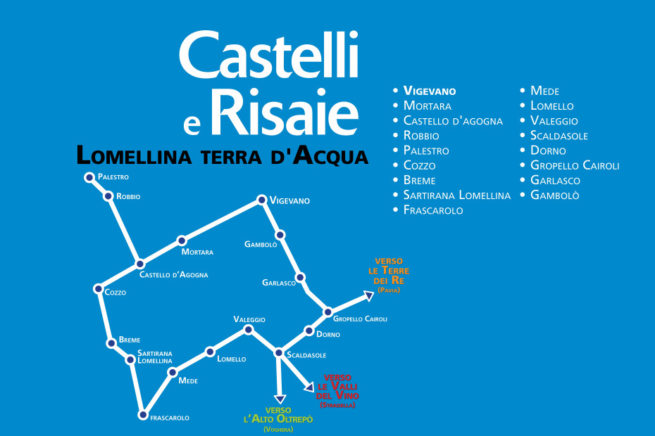Itineraio Castelli e Risaie in Lomellina