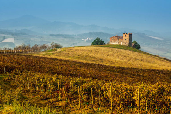 Oltrepò pavese in autunno inoltrato