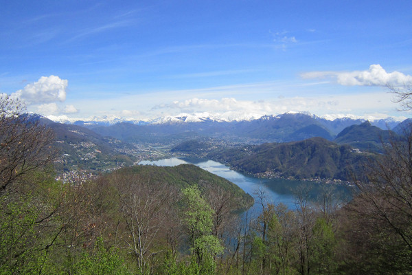 Linea Cadorna – Vista da Monte Marzio