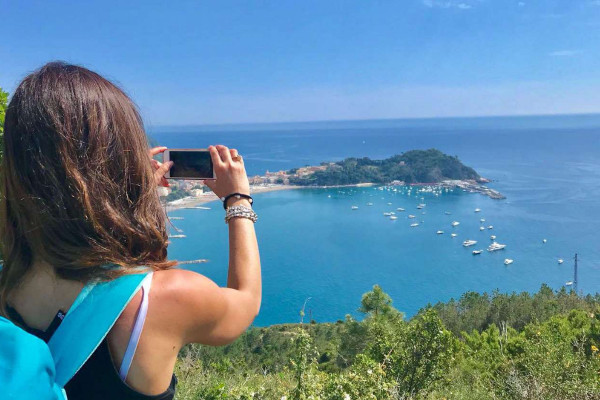 Arrivo del Sentiero sul Mar Ligure, Sestri Levante