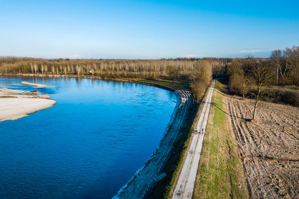 Ciclabile lungo il Ticino